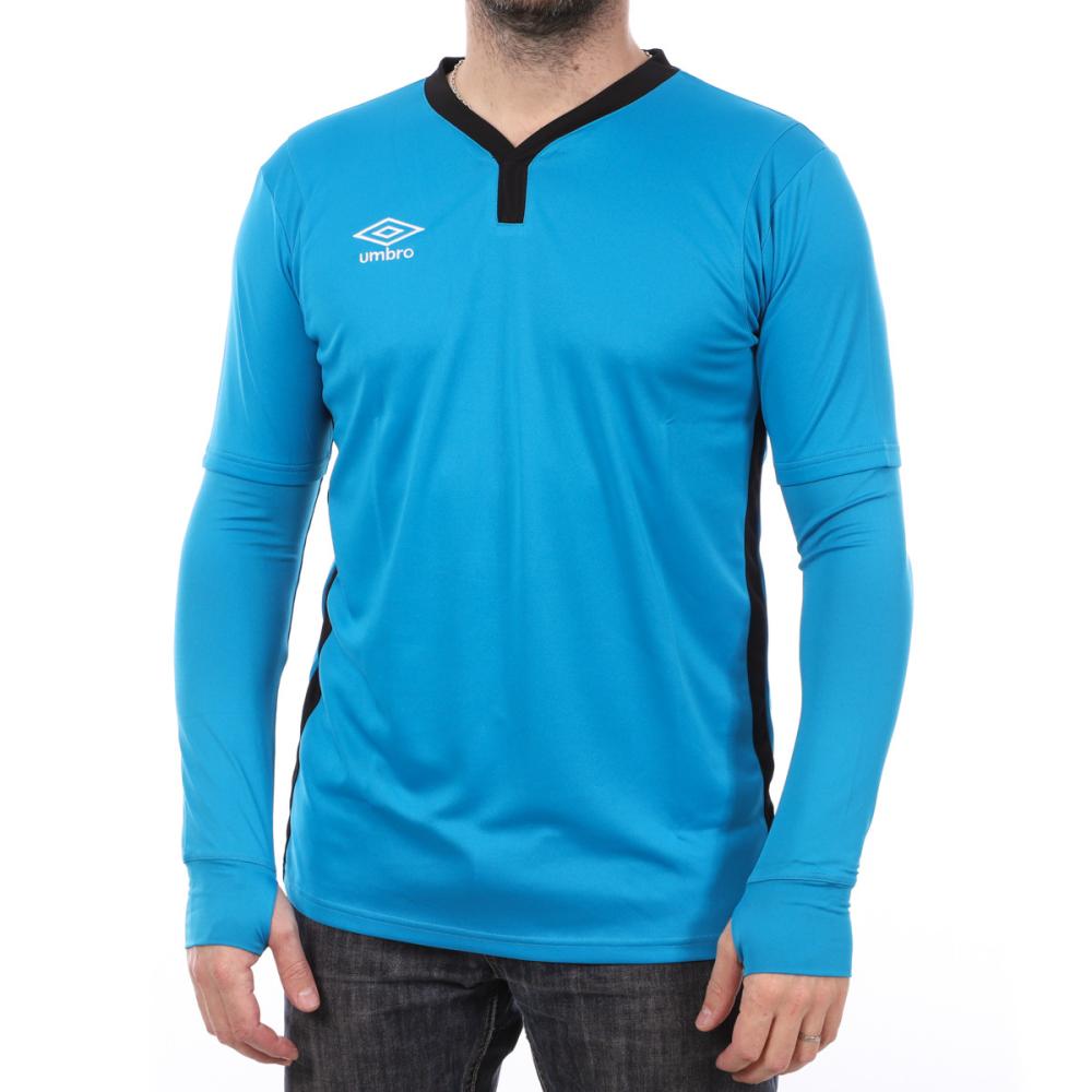 Maillot Bleu Homme Umbro Second JY ML pas cher