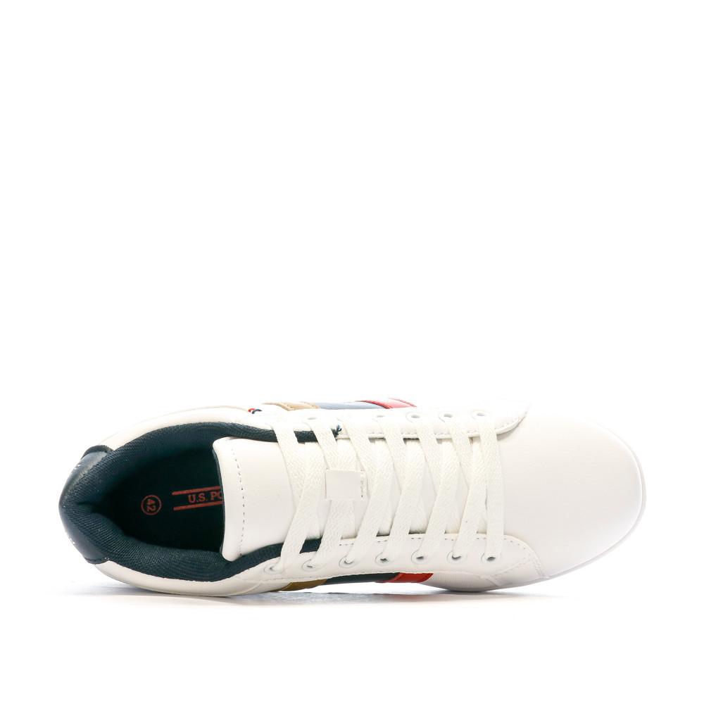 Baskets Blanches Homme US Polo ASSN Bosona vue 4
