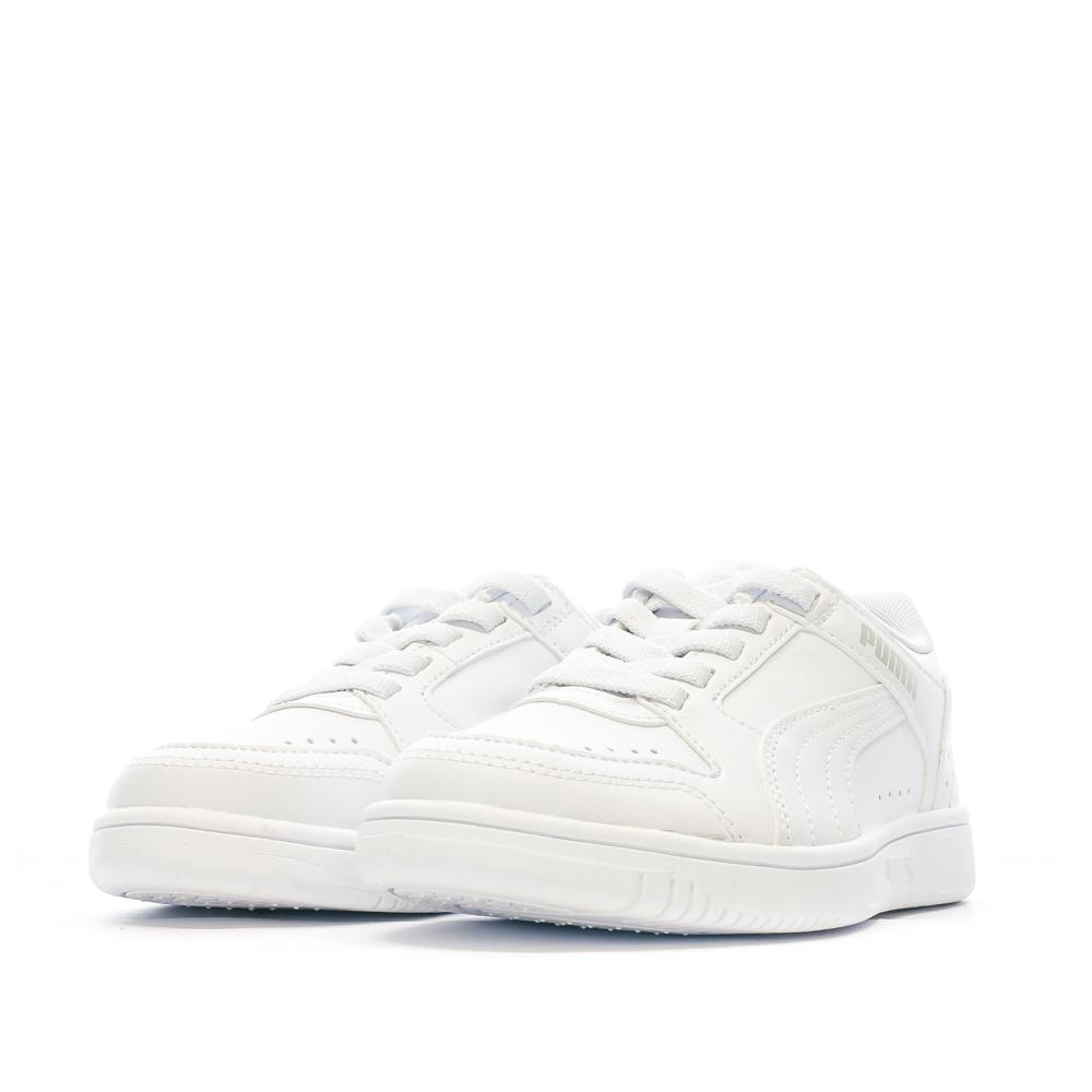 Baskets Blanches Garçon Puma Reb Joy vue 6
