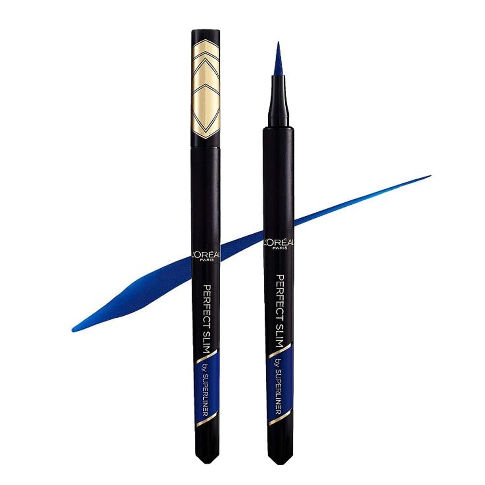 Delineador de ojos resistente al agua azul de L'Oréal Paris 04 Nu barato