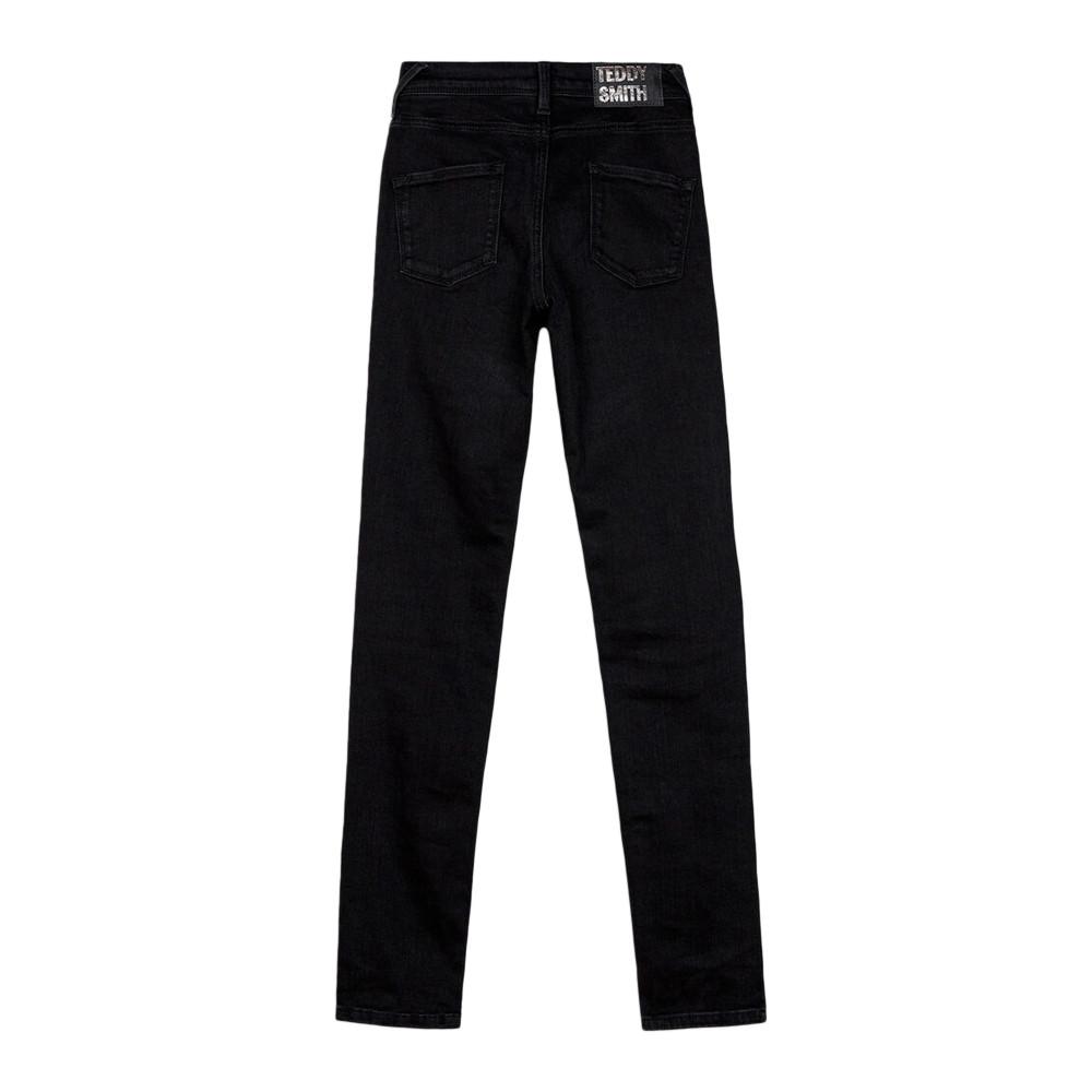 Jeans Noir Fille Teddy Smith vue 2