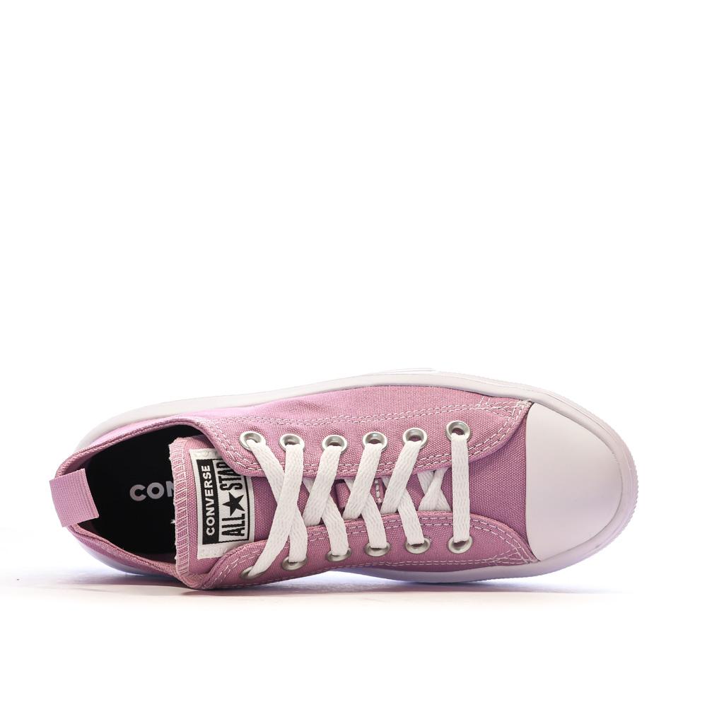 Baskets Rose Femme Converse Chuck Taylor A10390C vue 4