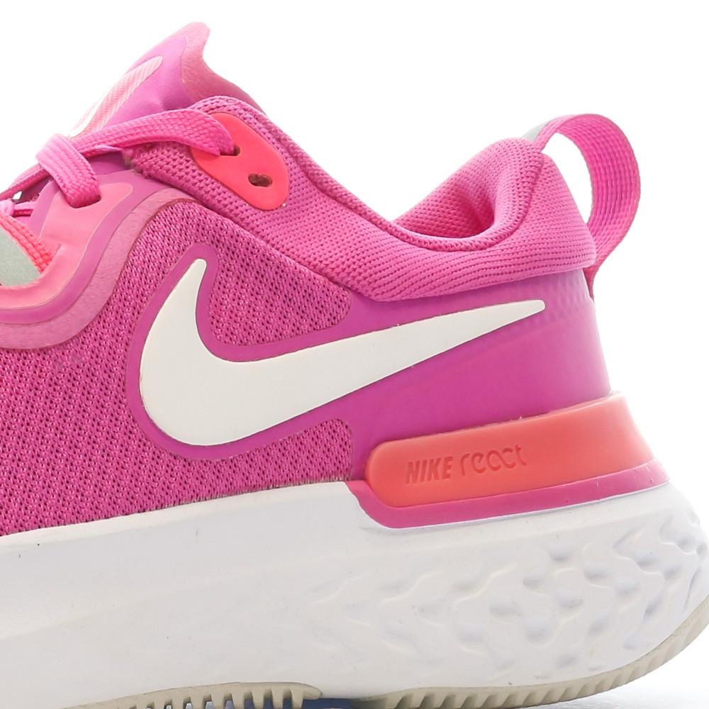 Chaussures de running Rose Femme Nike React Miler vue 7