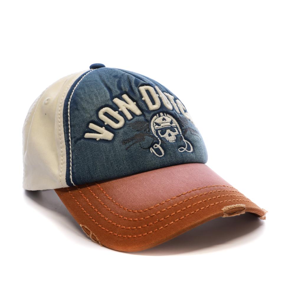 Casquette Bleu/Blanc/Marron Homme Von Dutch Xavier vue 2