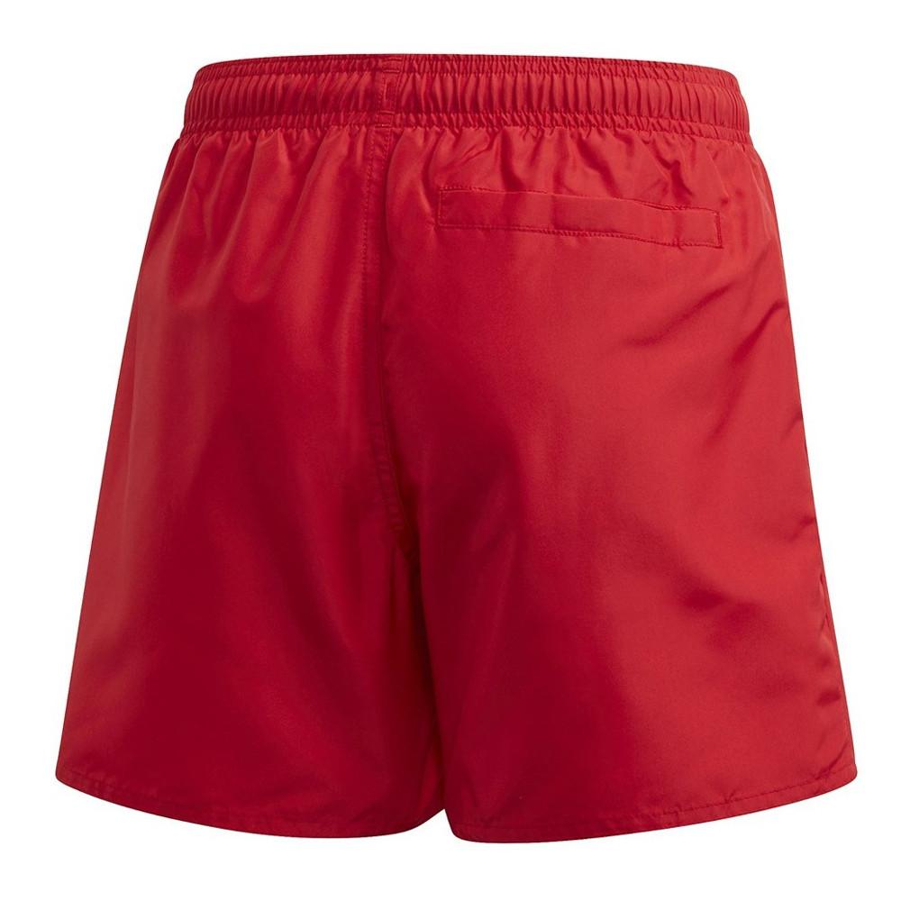 Short de bain Rouge Garçon Adidas Bos vue 2