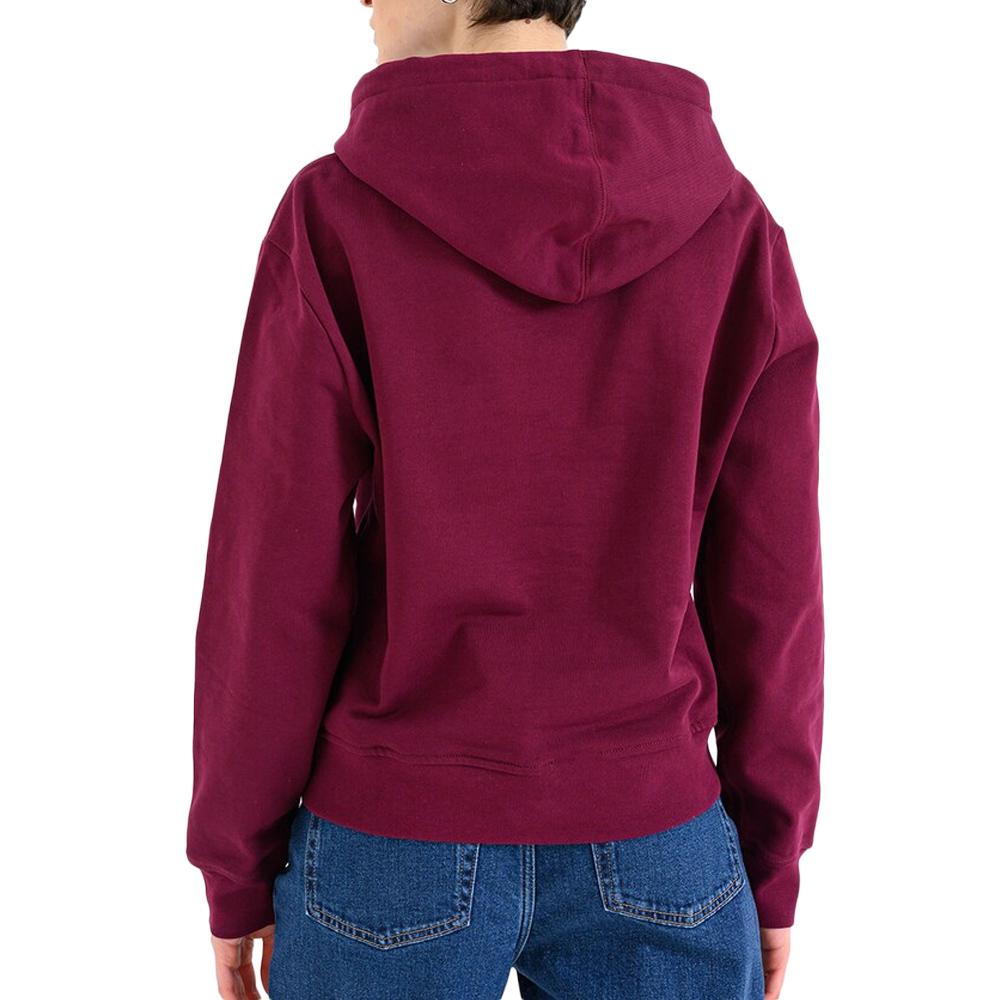 Calvin Klein Jeans Archive Women’s Burgundy Sweatshirt LV047C224G Photo of the Espace des Marques %store% store - view of %key%