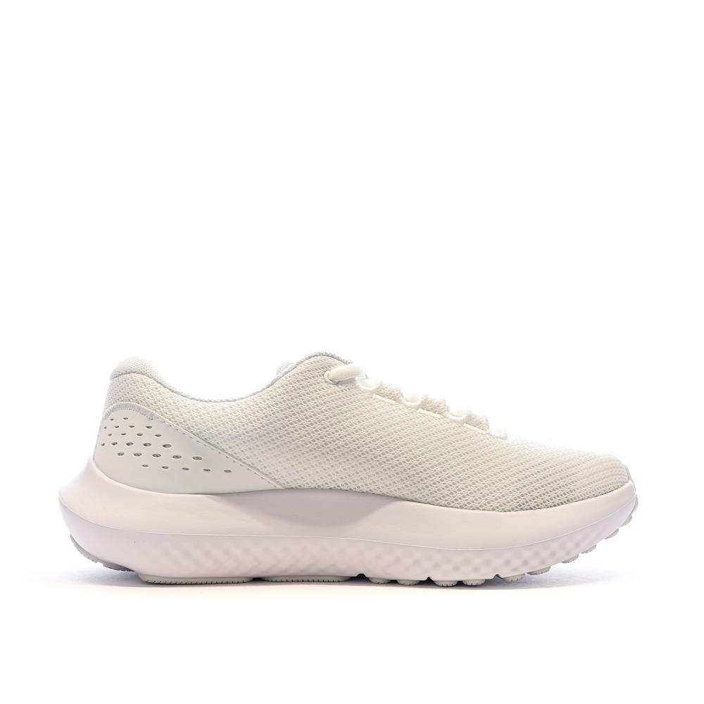 Chaussures de Running Blanc Femme Under Armour Charged Surge 4 vue 2