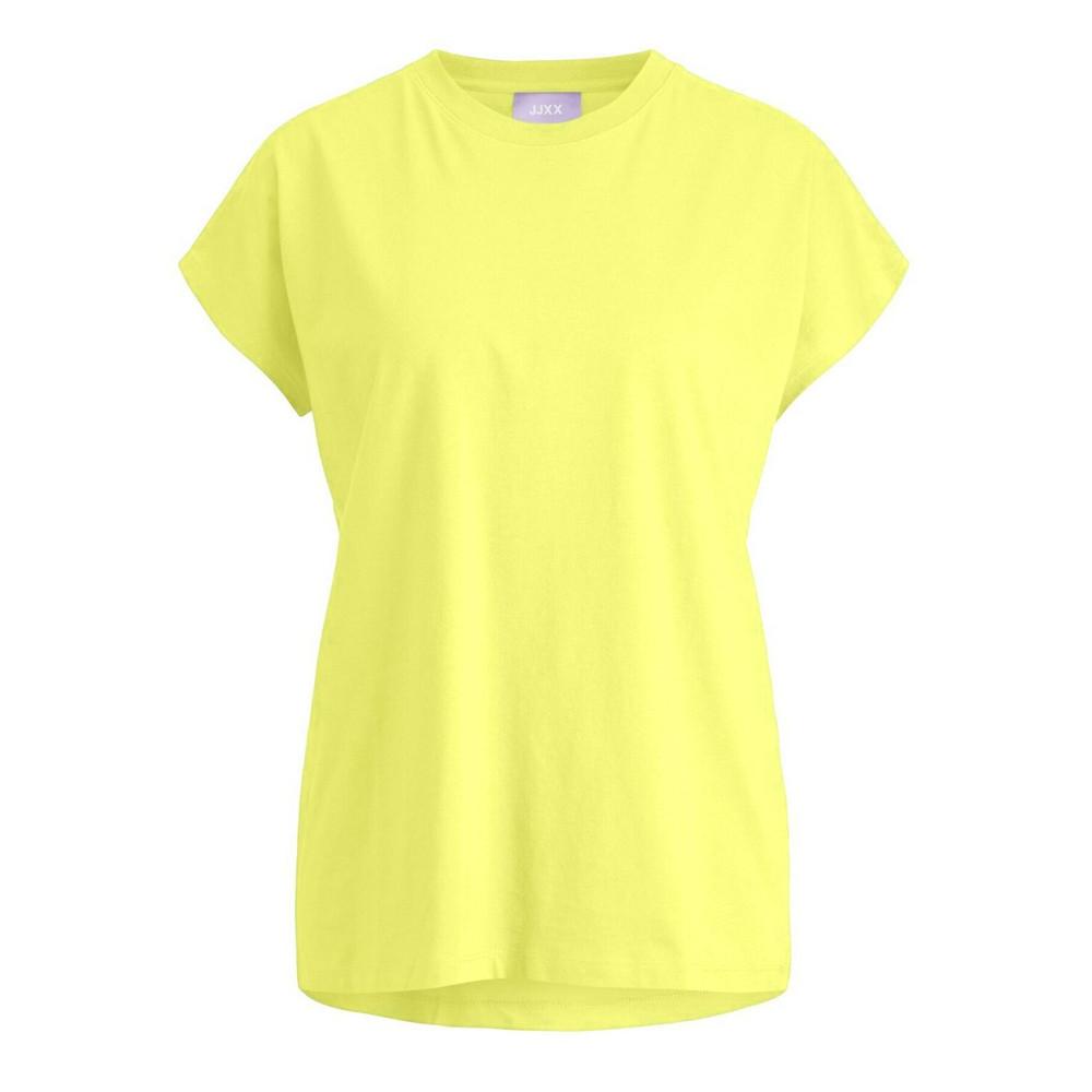 T-shirt Jaune Femme JJXX Astrid pas cher