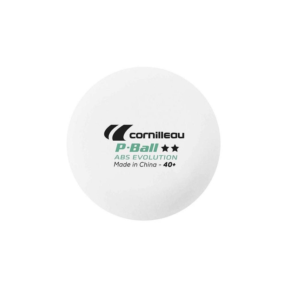 X6 Balles De Tennis De Table Blanches P-ball Abs Evolution 2 vue 2