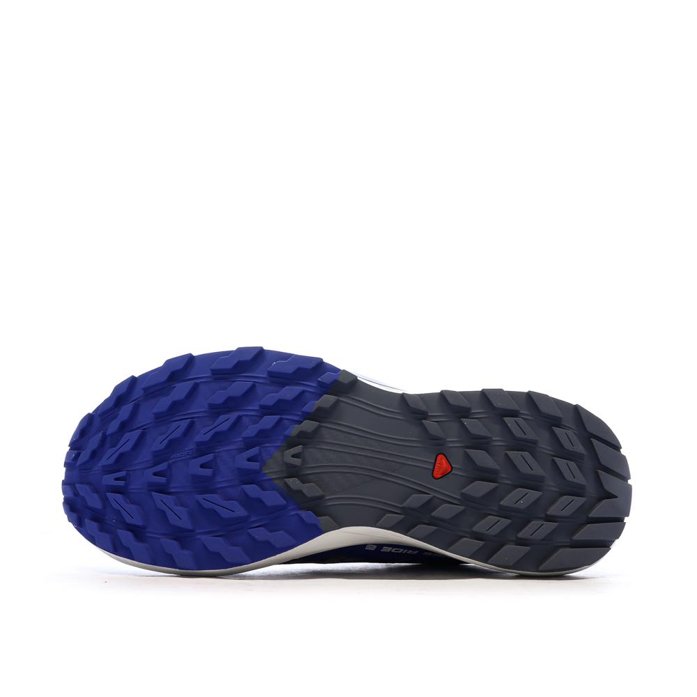 Chaussures de Trail Gris/Bleu Homme Salomon Sense Ride 5 vue 5