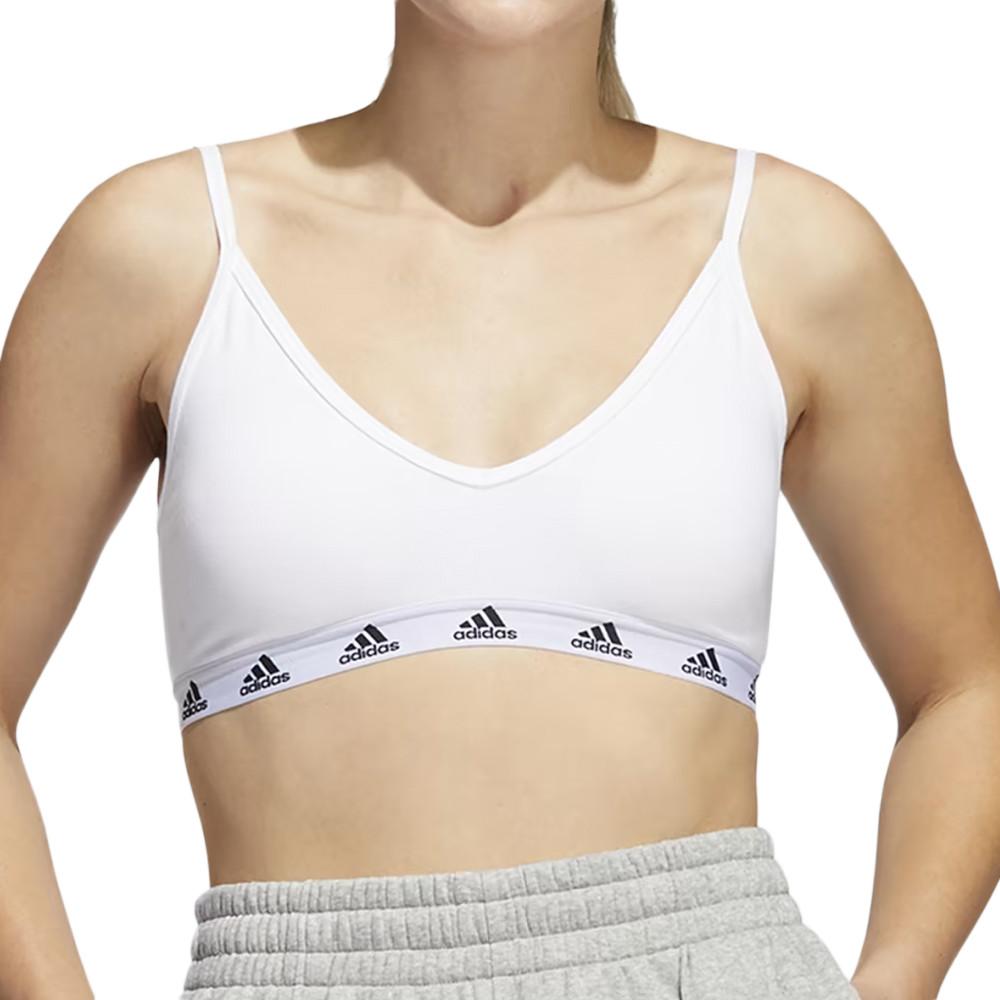 Brassière Blanche Femme Adidas Pureb pas cher