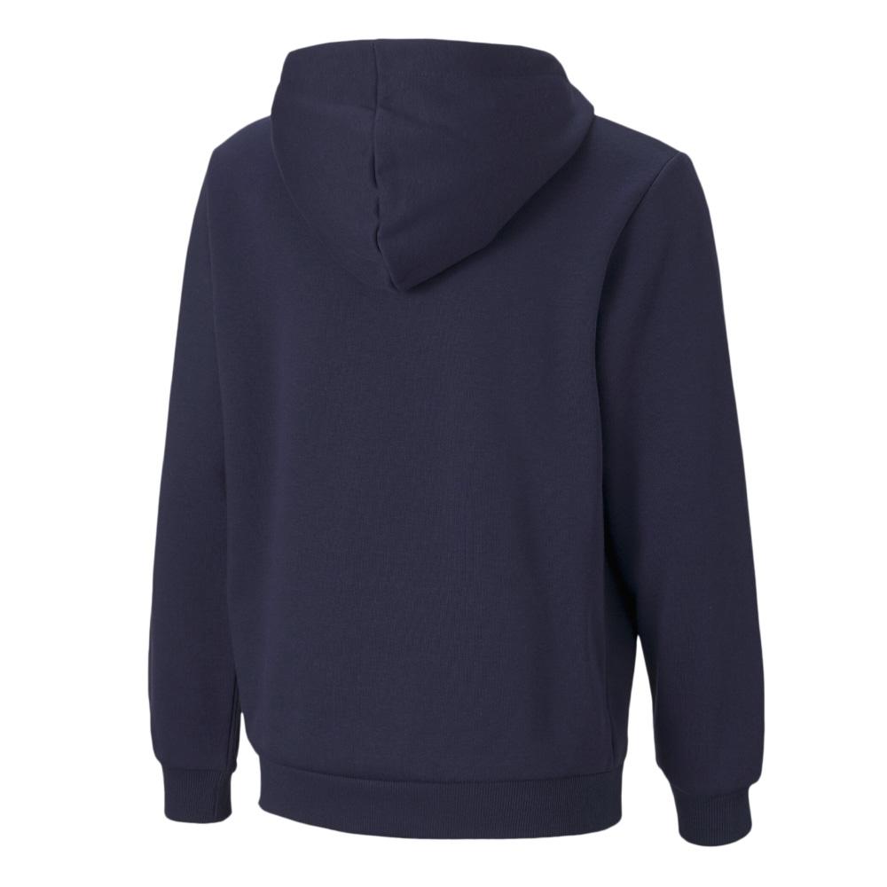 Sweat Marine Garçon Puma Hoodie vue 2