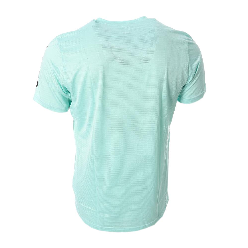 T-shirt Turquoise Homme Adidas Run Event vue 2