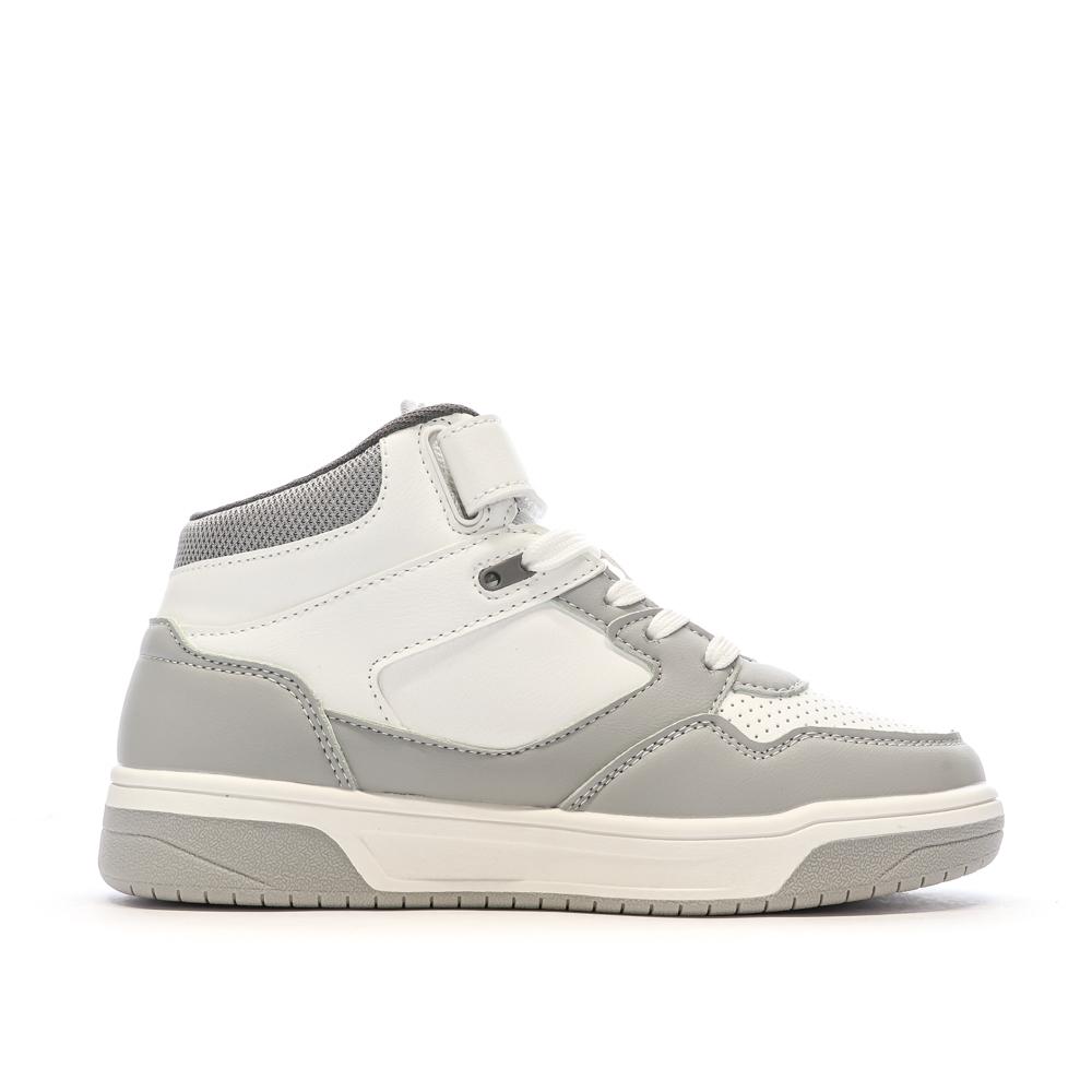Baskets Blanches/Gris Garçon Umbro Olly vue 2