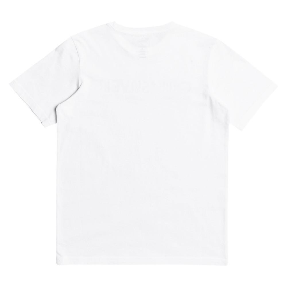 T-shirt Blanc Garçon Quiksilver Like Gold vue 2