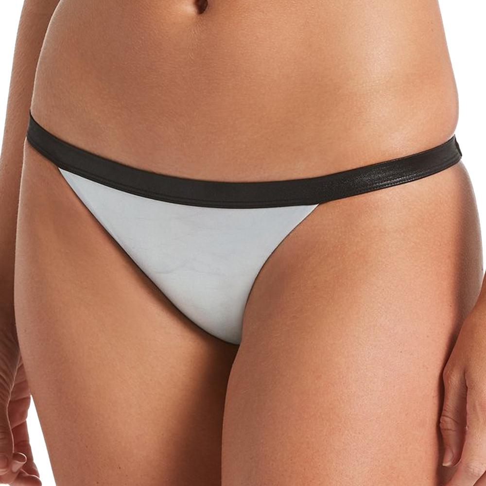 Bas de maillot de bain Gris Argenté Femme Nike Bikini Bottom pas cher