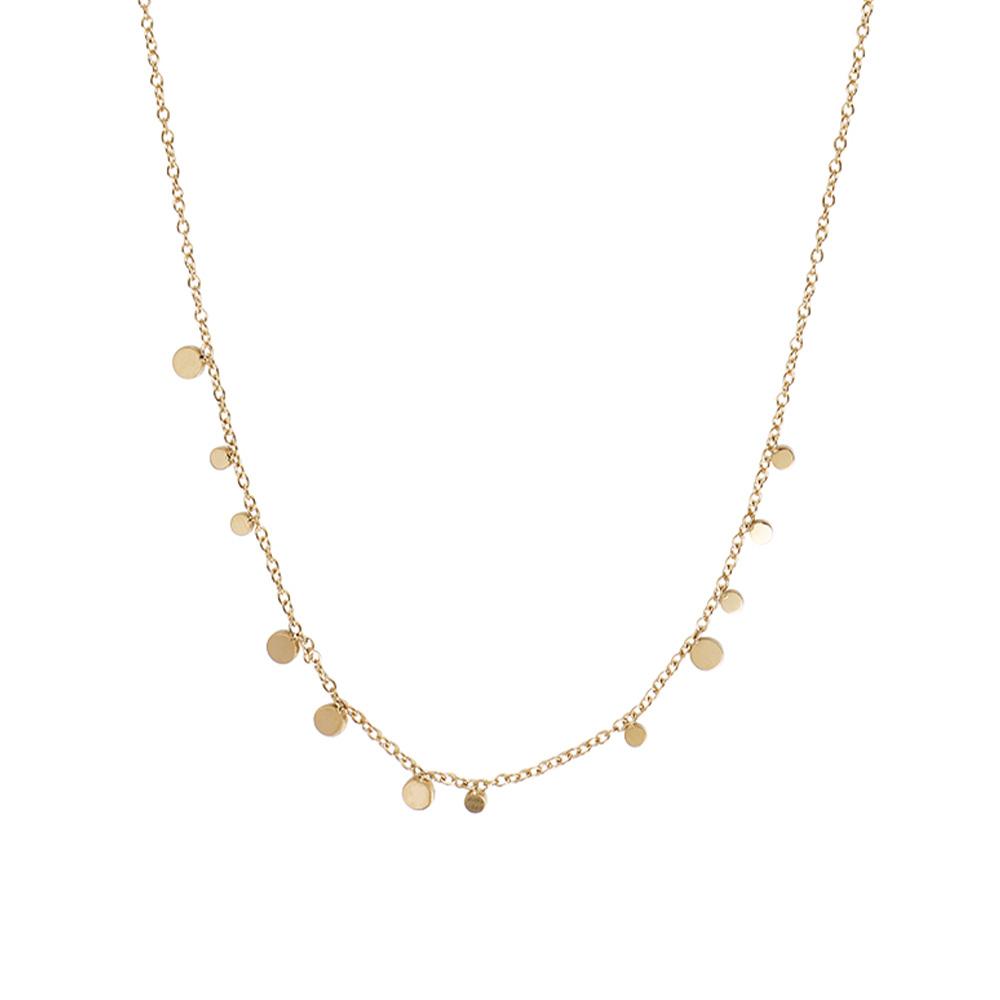 Collier Doré Femme Clio Blue CO0046 vue 2