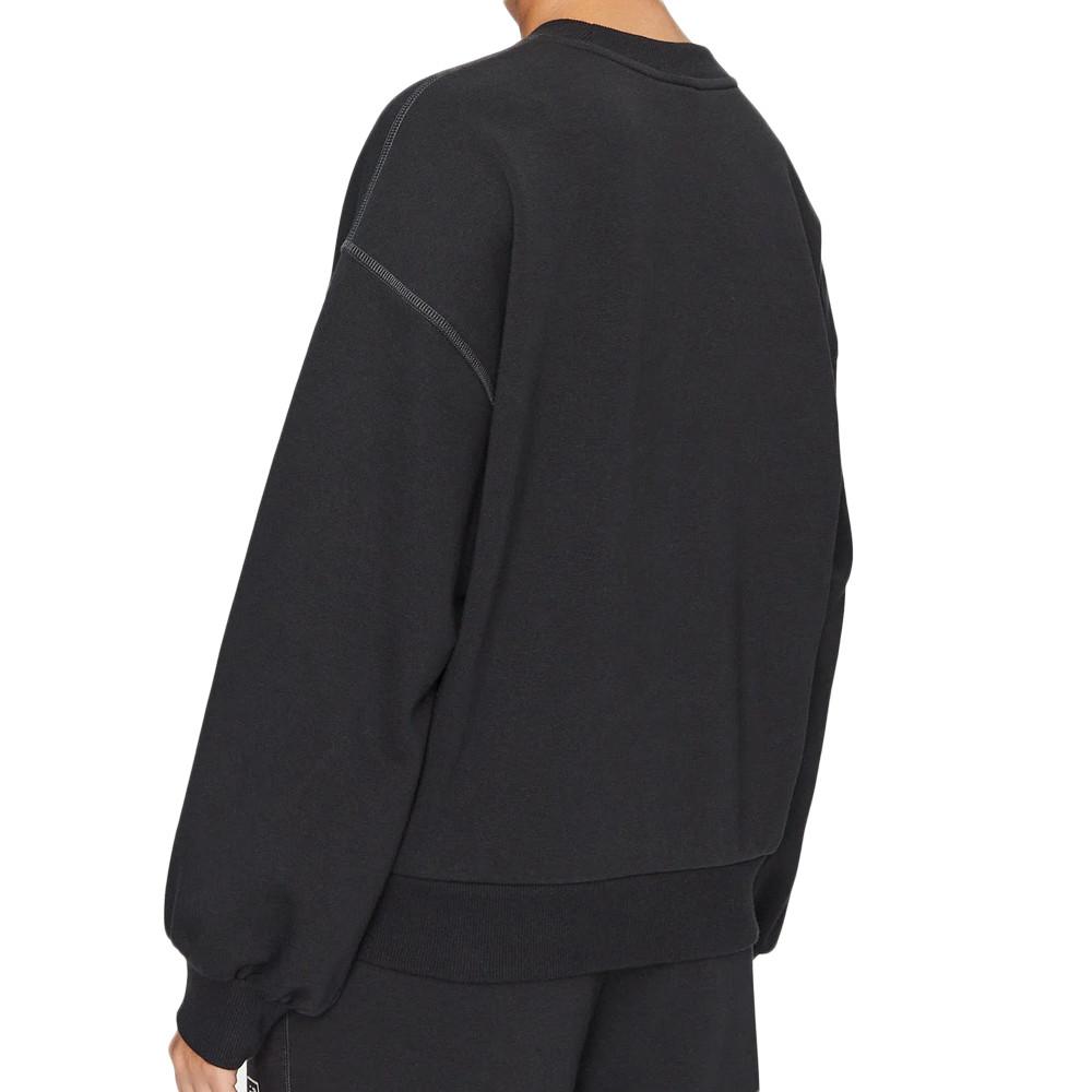 Sweat Noir Femme New Balance Essentials French Terry vue 2