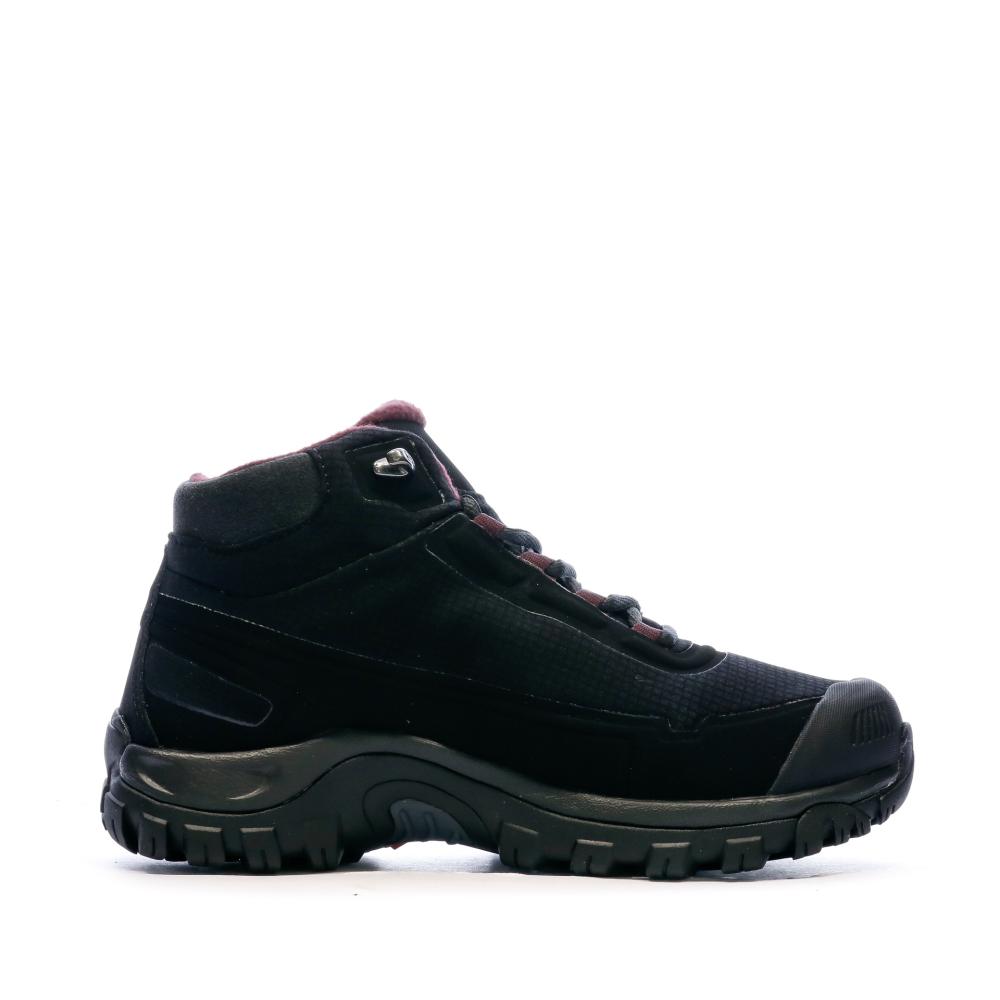 Chaussure de Randonnée Noire Femme Salomon Shelter Cs Wp W vue 2