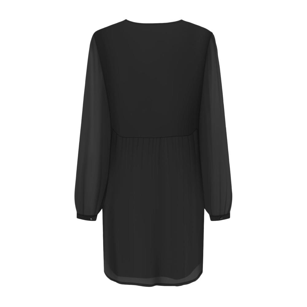 Robe Noir Femme Only Button vue 2