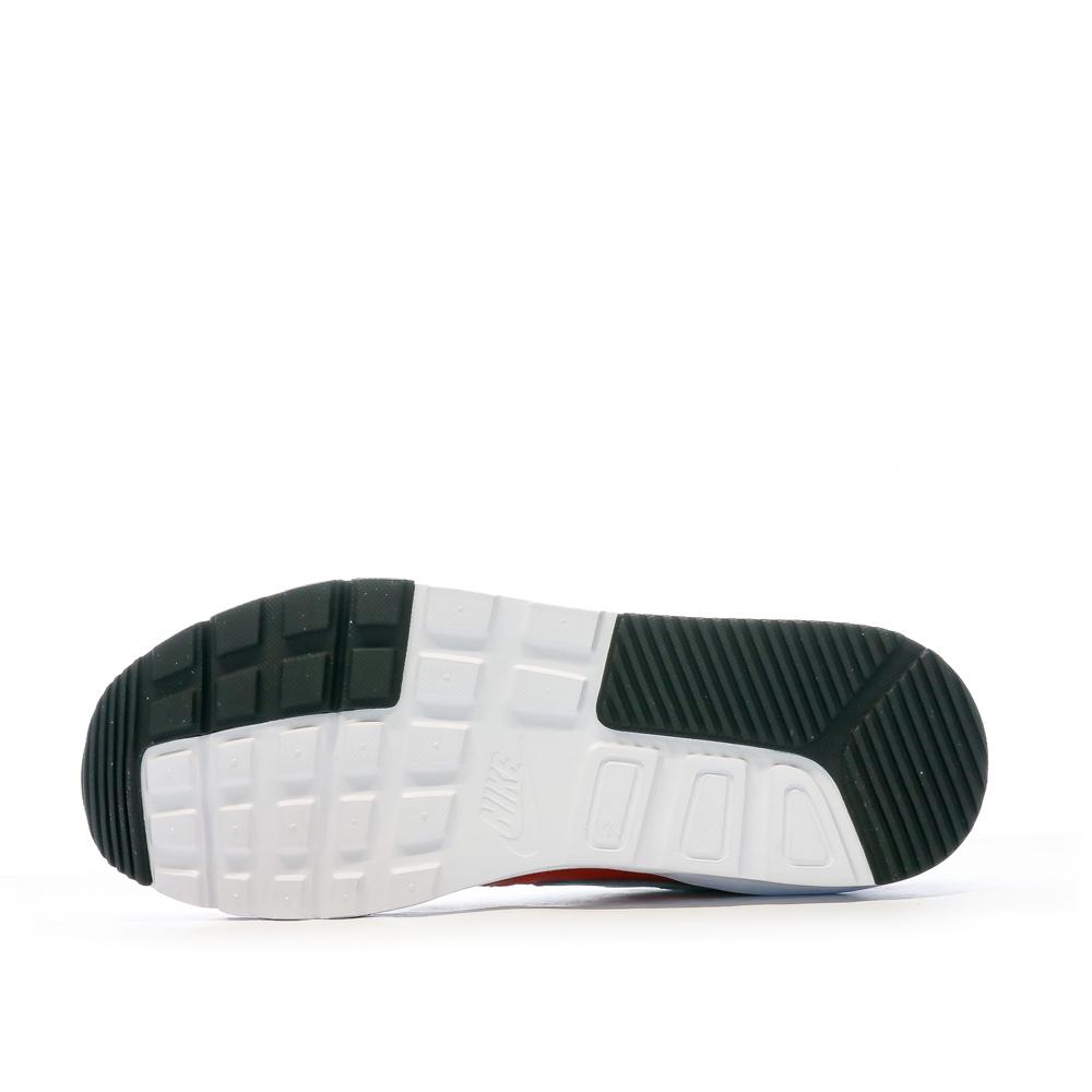 Baskets Blanches/Rouge Homme Nike Air Max vue 5