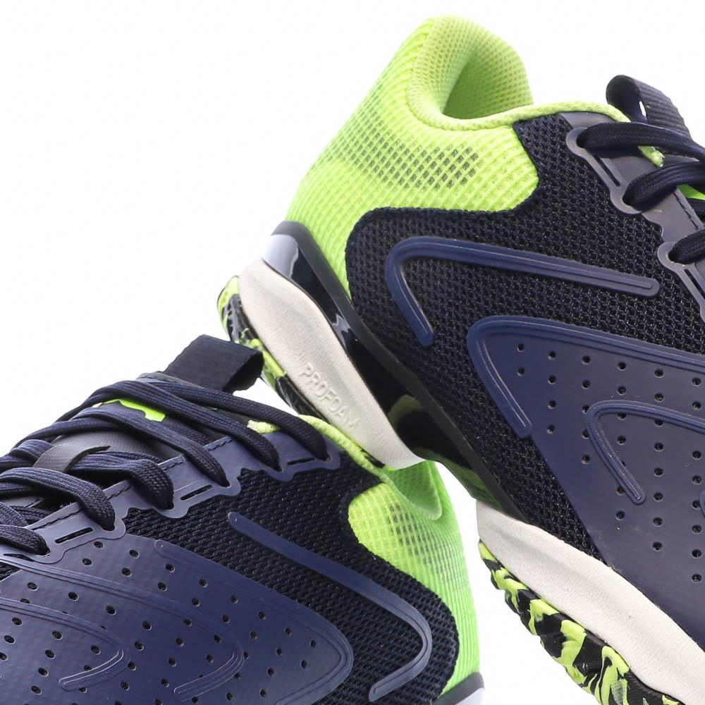 Chaussures de Padel Marine/Jaune Mixte Puma Solarattack RCT vue 7