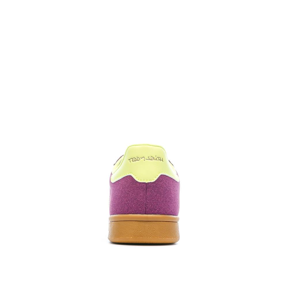 Baskets Violettes Femme Teddy Smith 78812 vue 3