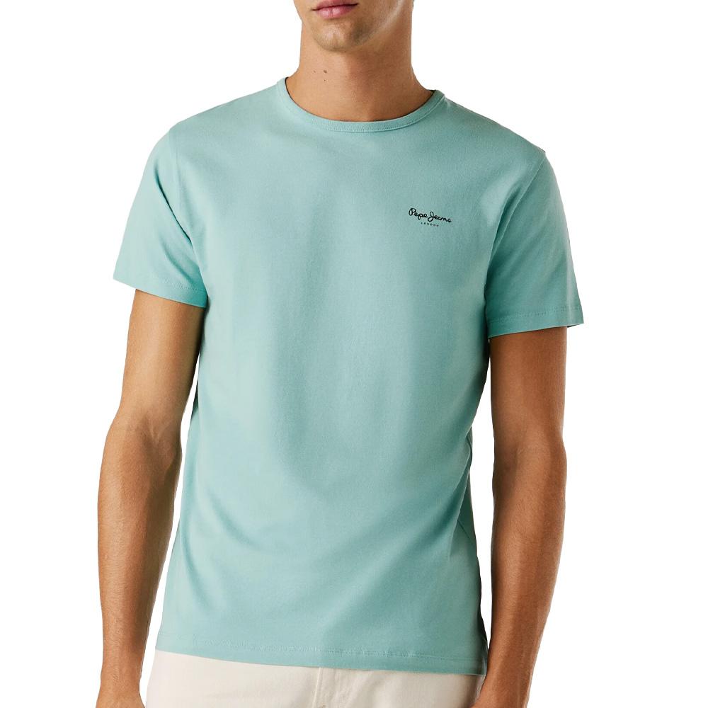Camiseta Pepe jeans Original Azul Hombre barato