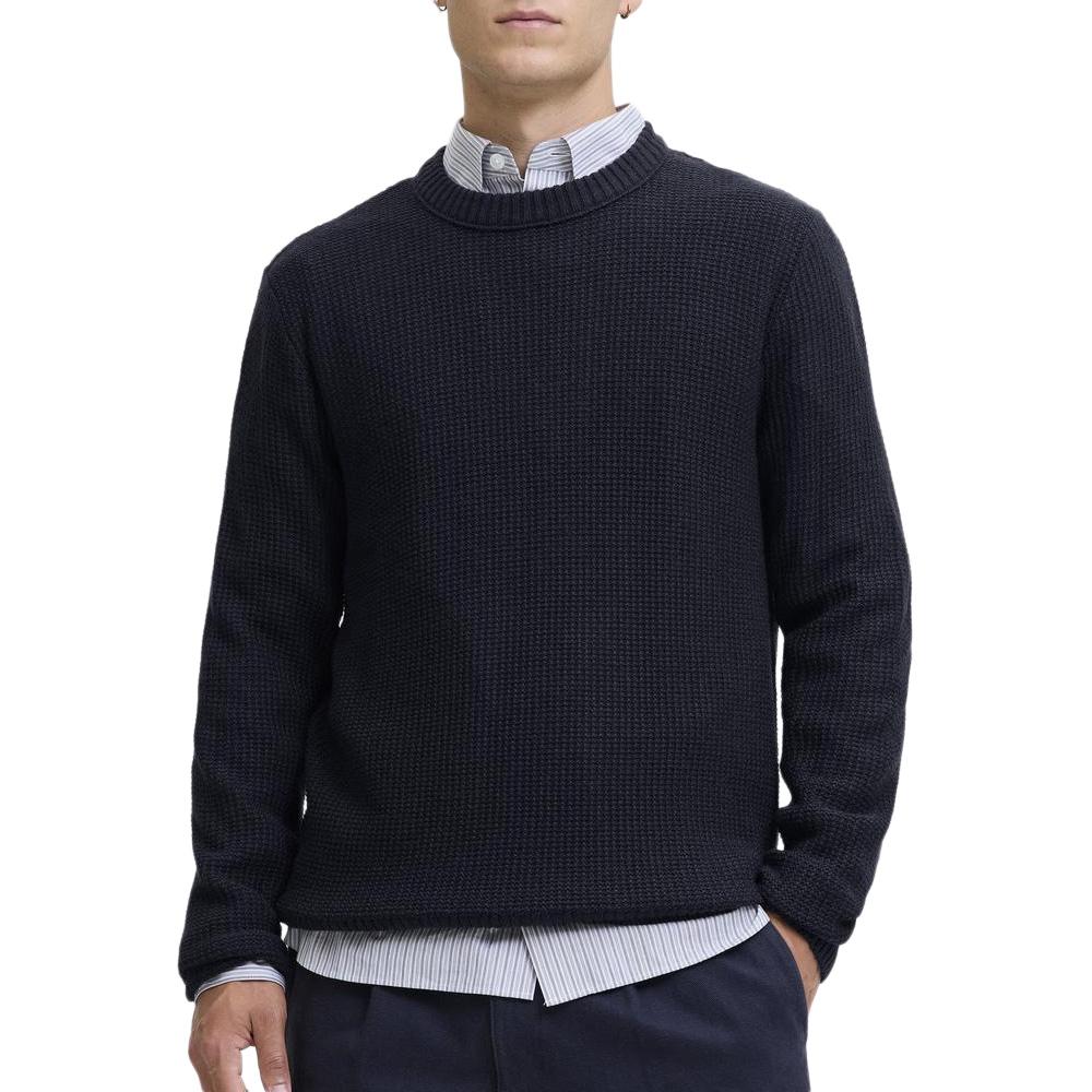 Pull Marine Homme Jack & Jones Roy pas cher