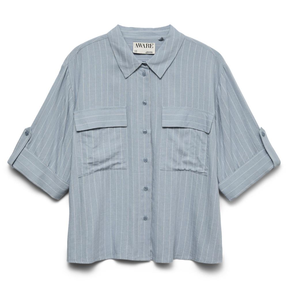 Chemise Bleu Femme Vero Moda Awryder pas cher