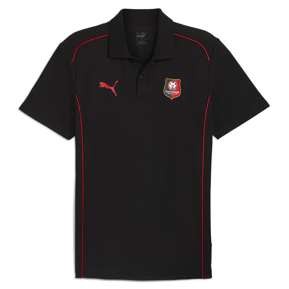 Stade Rennais Polo Noir Homme Puma 24/25 pas cher