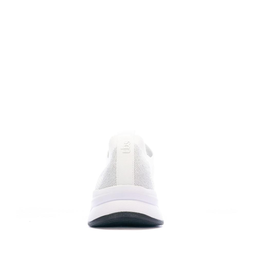 Baskets Blanche/Argent Femme TBS Calinee vue 3