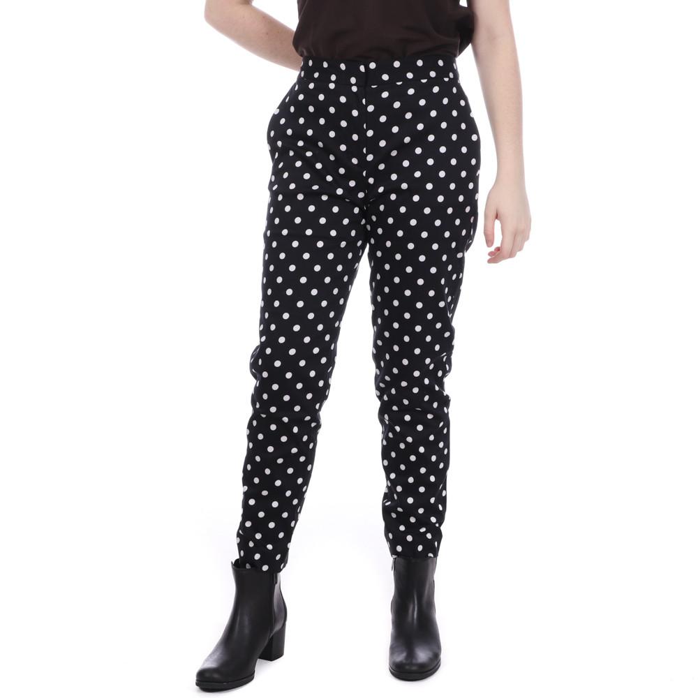 Pantalon a pois femme online