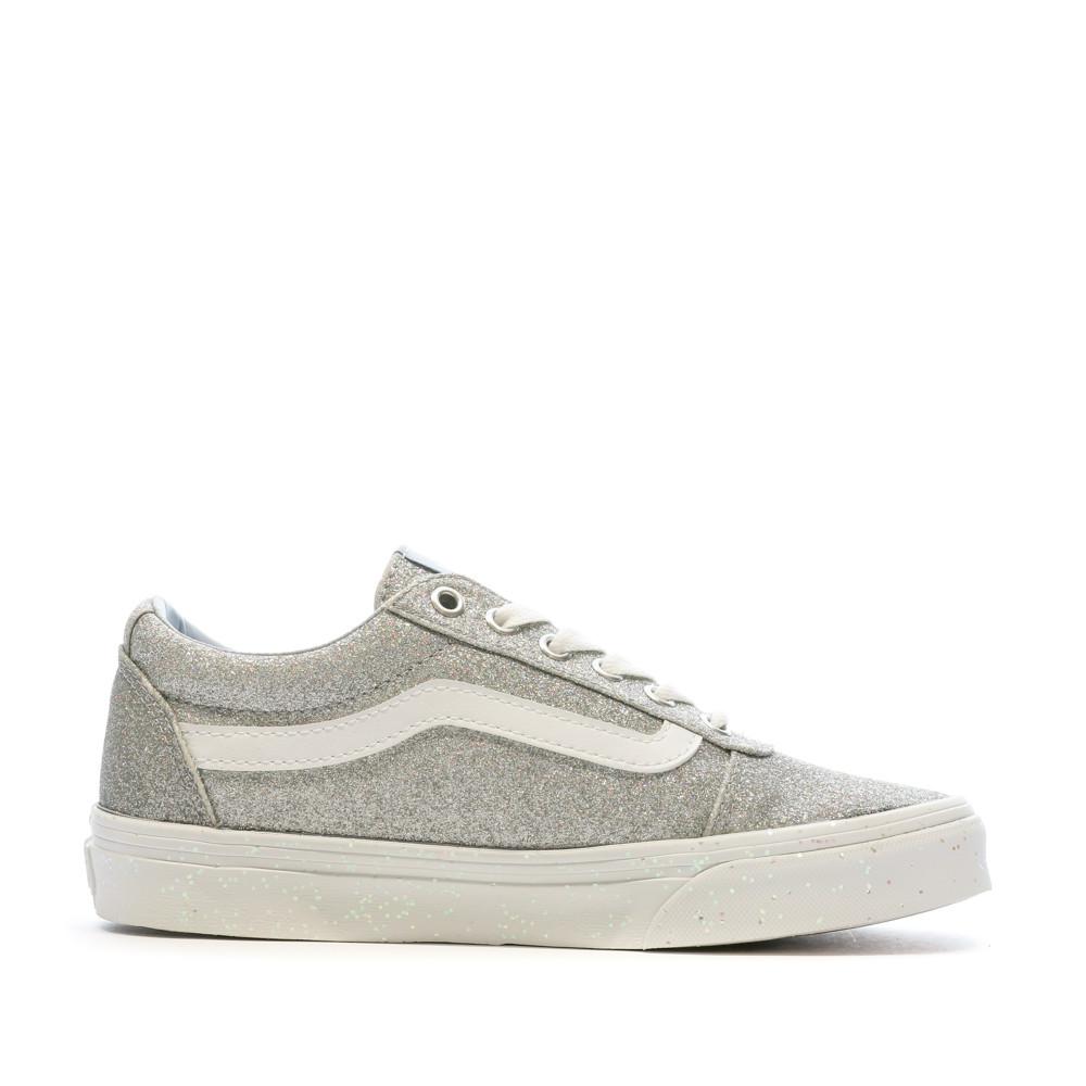 Baskets Grises à Paillettes Femme Vans Ward vue 2