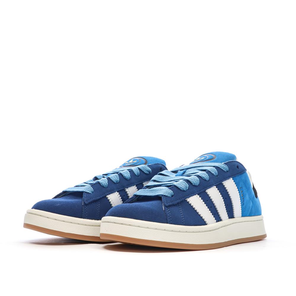 Baskets Bleu/Blanc Homme Adidas Campus vue 6