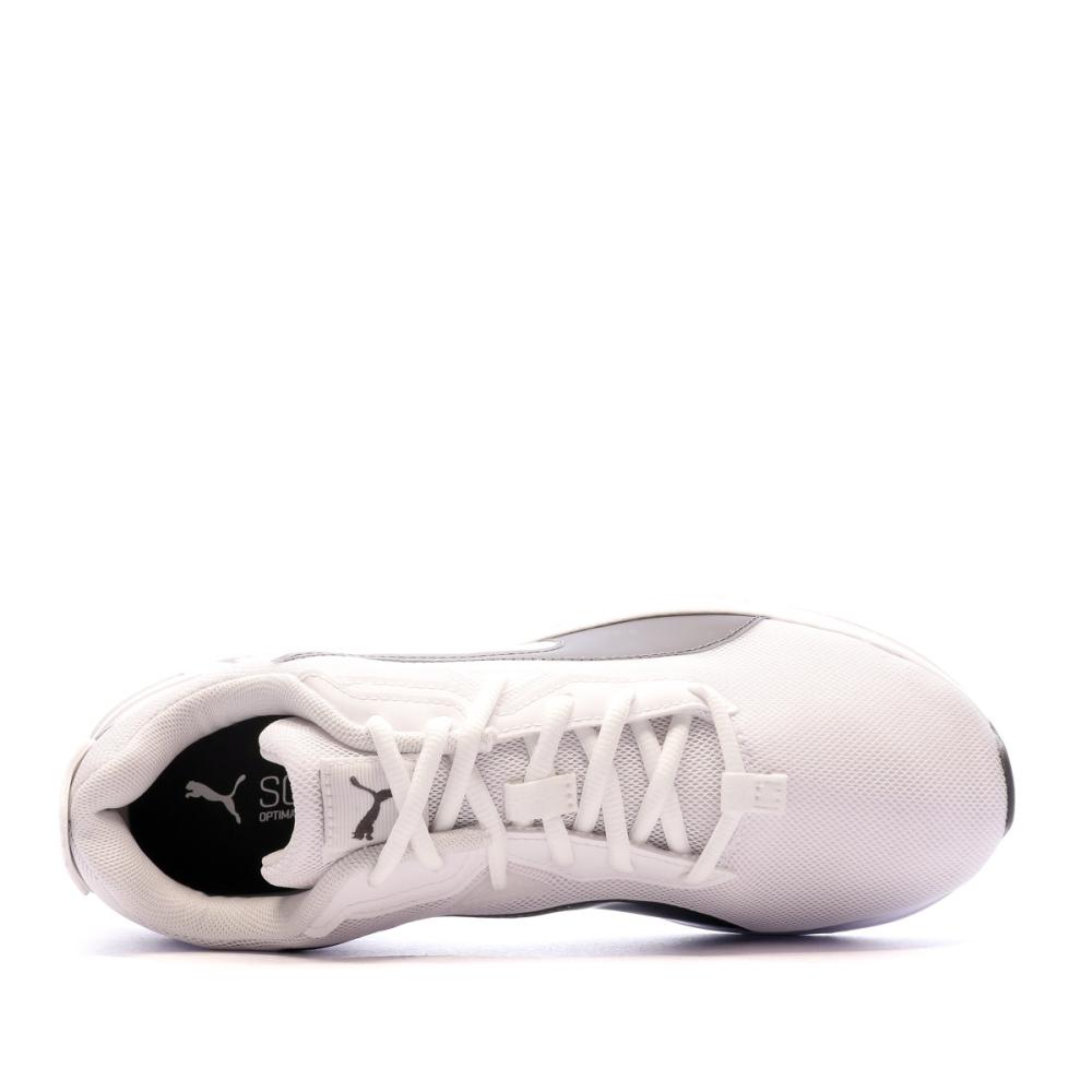 Baskets Blanche/Gris Homme Puma Space Runner vue 4