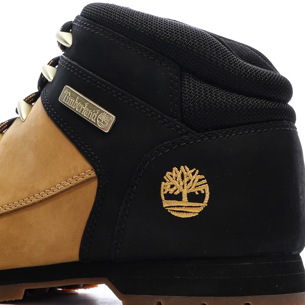 Baskets Camel/Noires Homme Timberland Euro vue 3