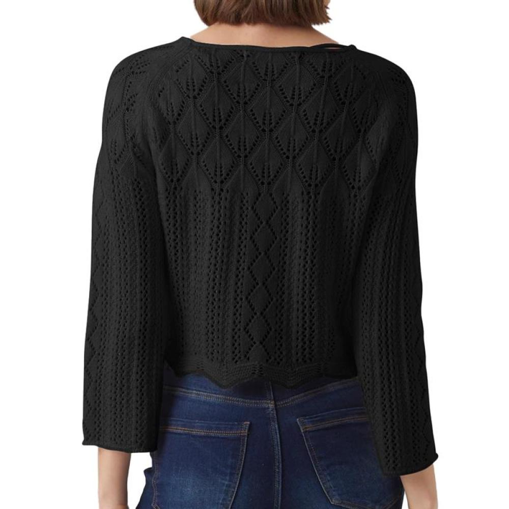 Pull Noir Femme Femme Vero Moda Ginger vue 2