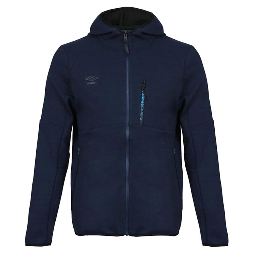 Sweat Zippé Marine Homme Umbro Swt pas cher