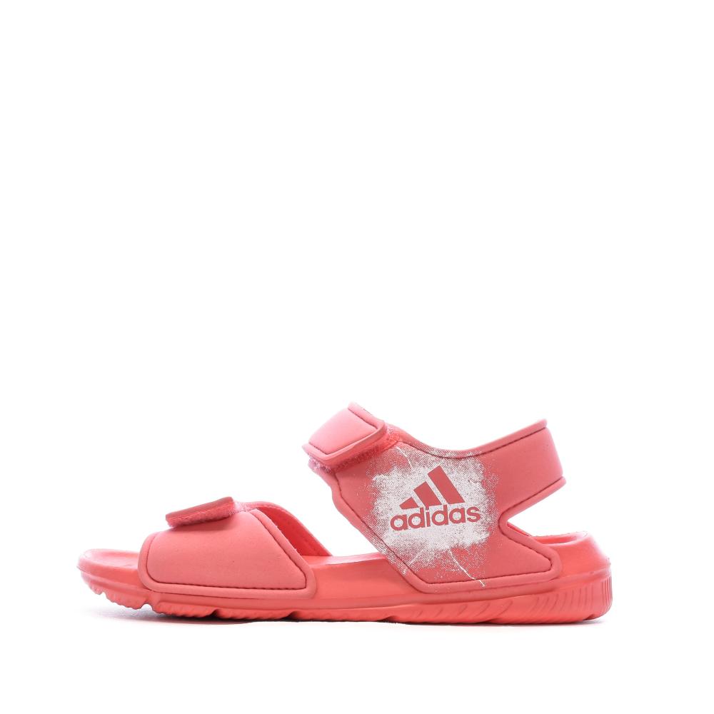 Sandales Rose Fille Adidas Altaswim C pas cher