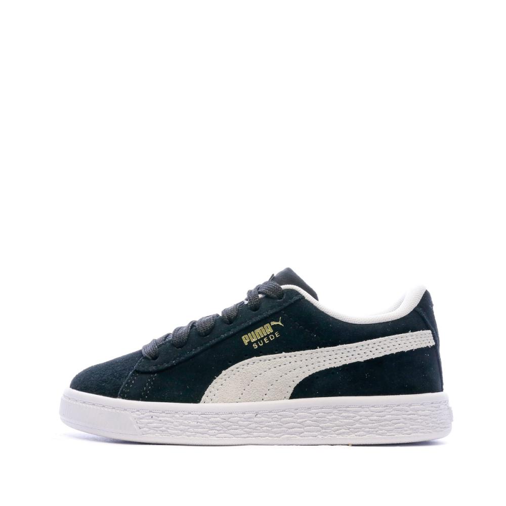 Baskets noires enfant Puma Suede Classic XXI PS pas cher