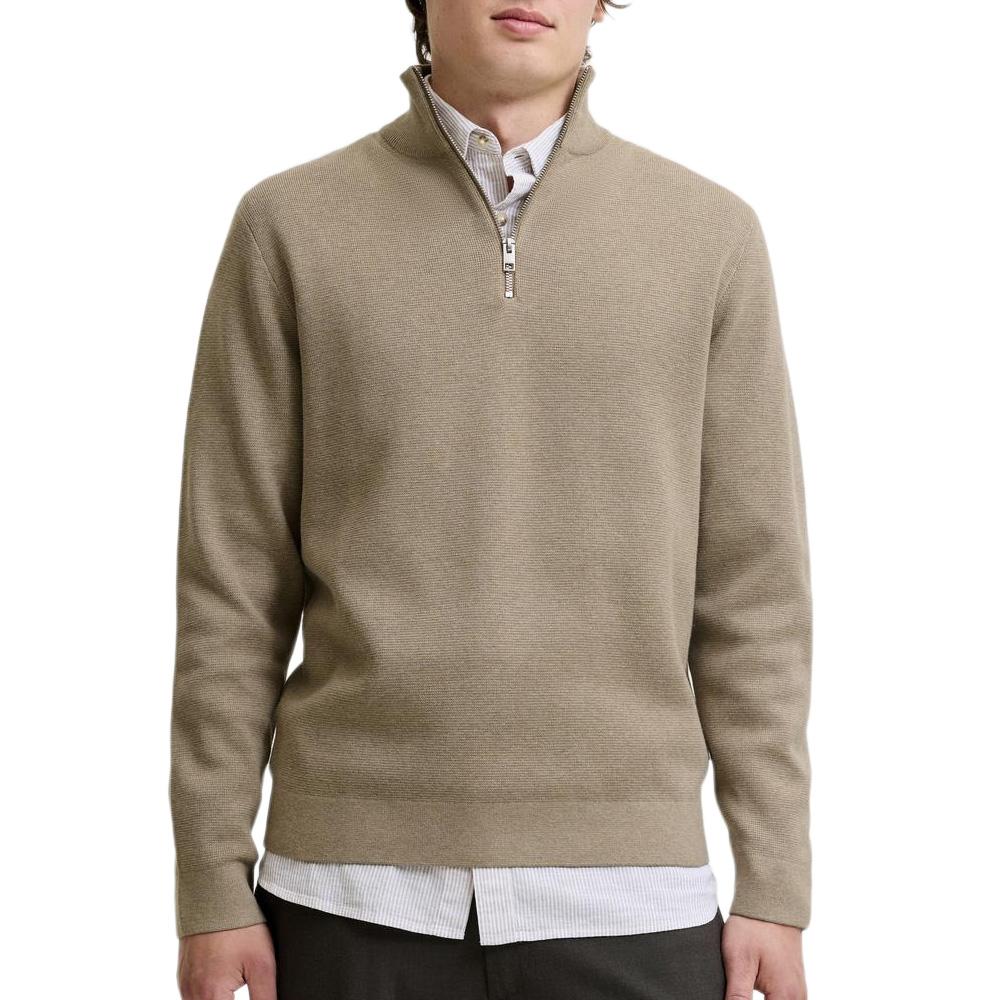Pull Beige Homme Jack & Jones Milanoe pas cher