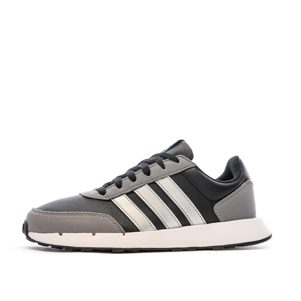 Baskets Noir/Gris Homme Adidas Run50s pas cher