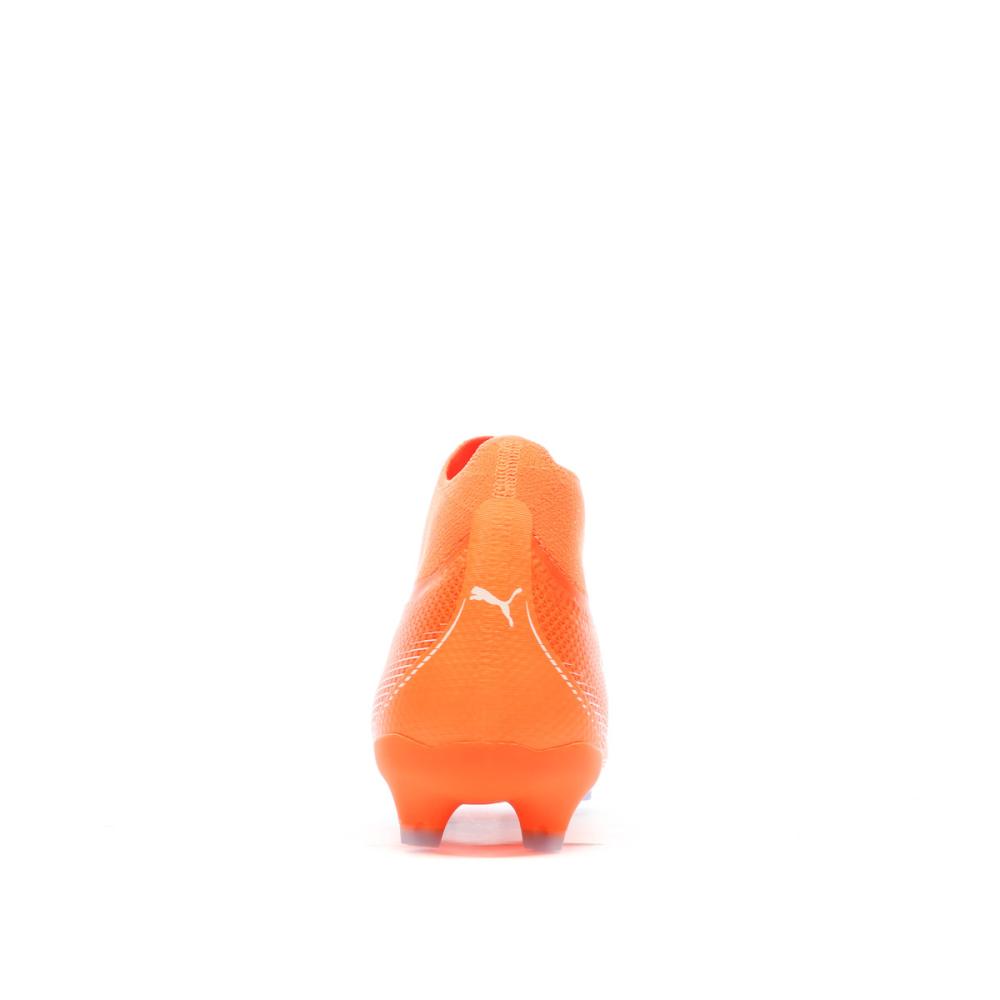 Chaussures de Football Orange Homme Puma Ultra Match vue 3