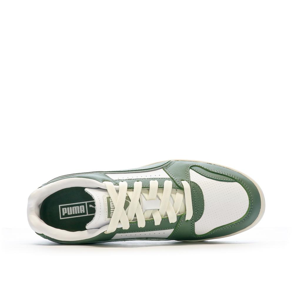 Baskets Vert/Blanc Homme Puma Vintage 394693 vue 4