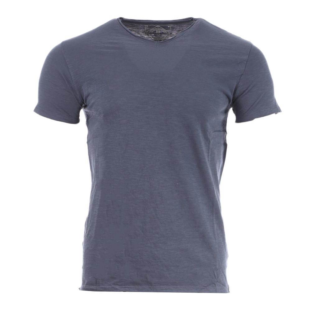 T-shirt Bleu Foncé Homme La Maison Blaggio MYKE pas cher