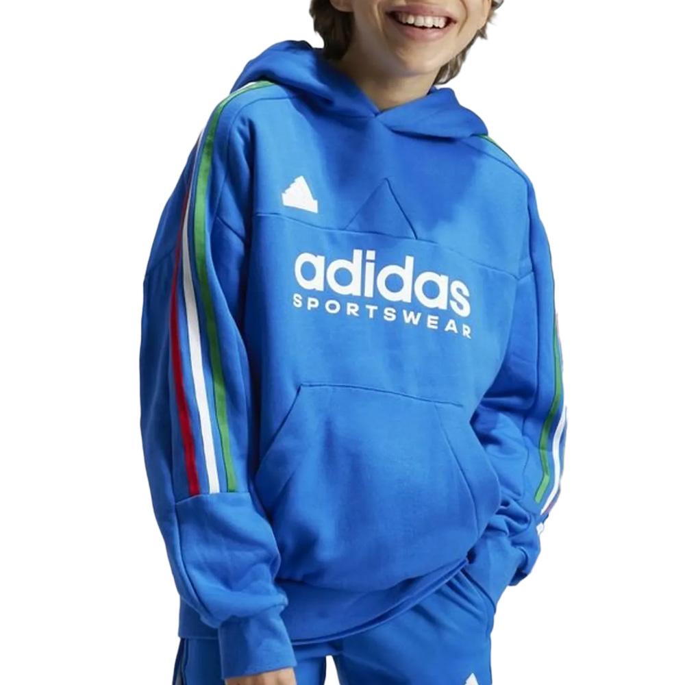 Sweat Bleu Garçon Adidas IY6382 vue 2