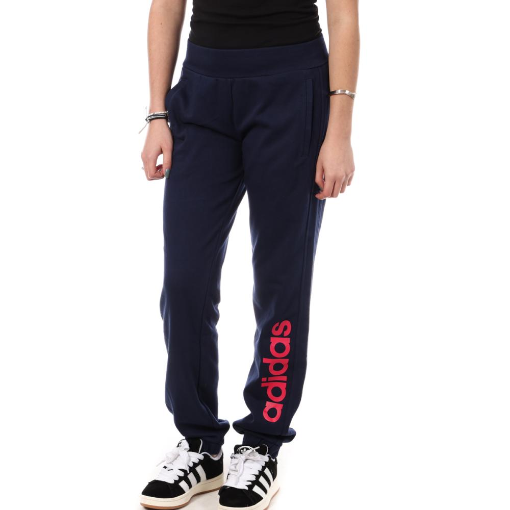 Jogging Marine/Rouge Femme Adidas M60639 pas cher