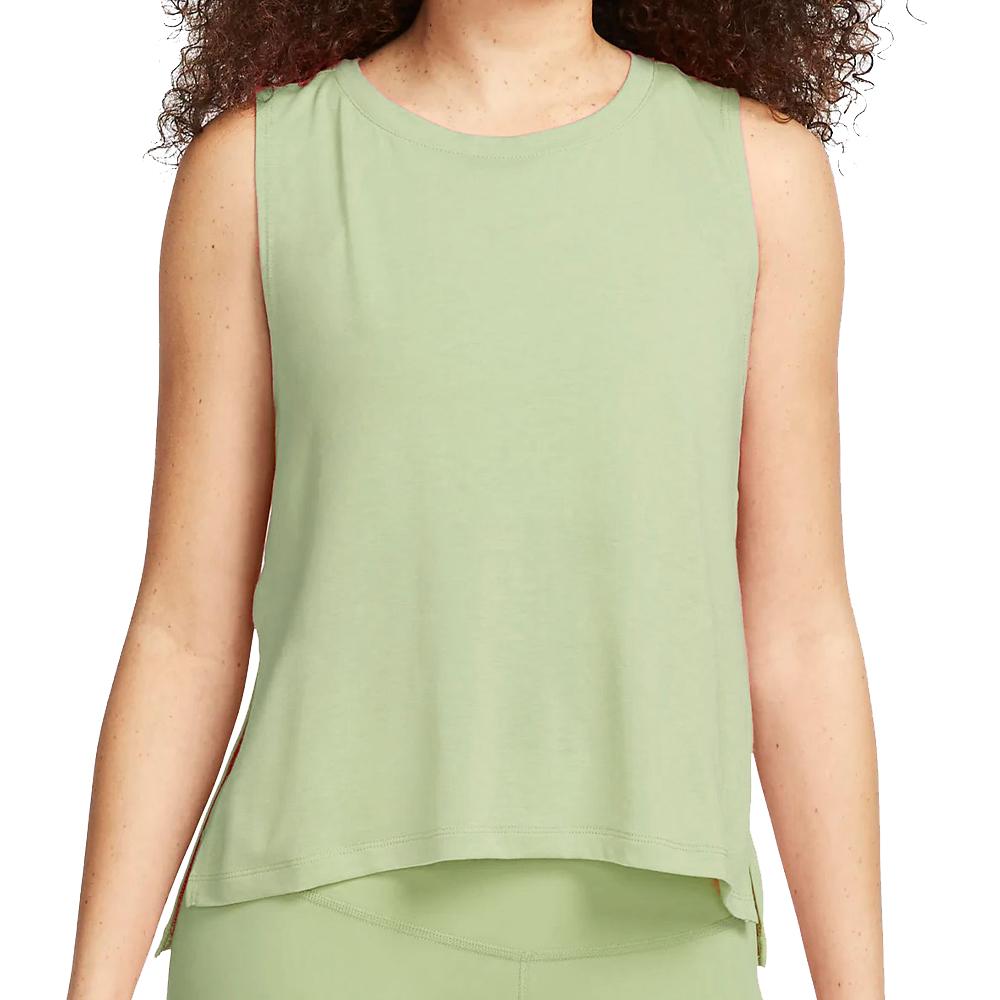 Débardeur Vert Femme Nike Tank pas cher