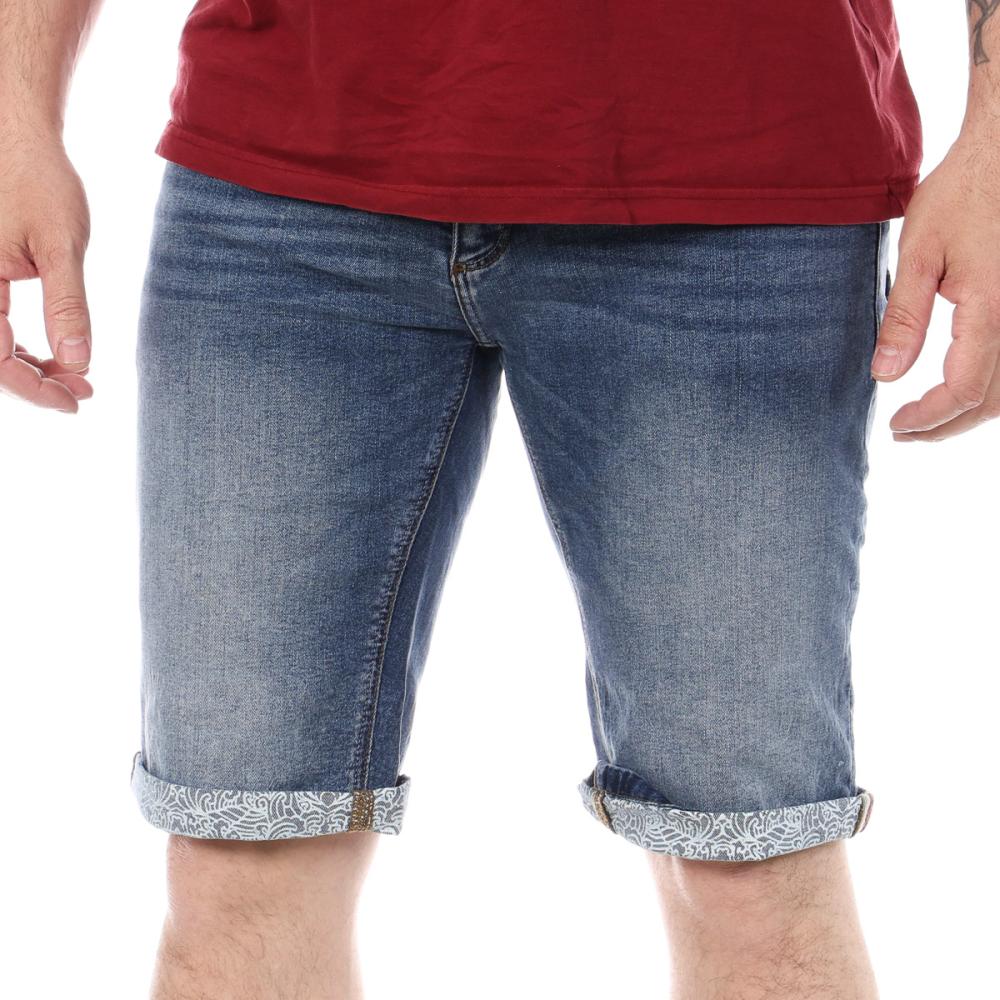 Short Bleu Délavé Homme RMS26 Stone pas cher
